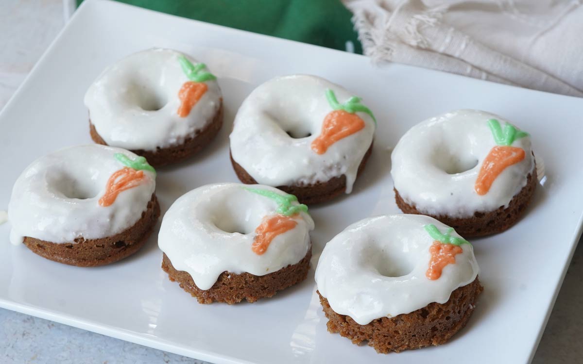 Carrot Cake Donuts