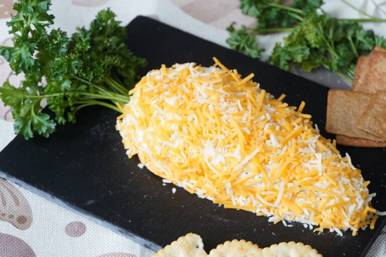 easter carrot cheeseball