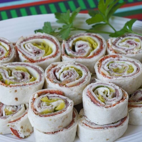 zesty italian pinwheels
