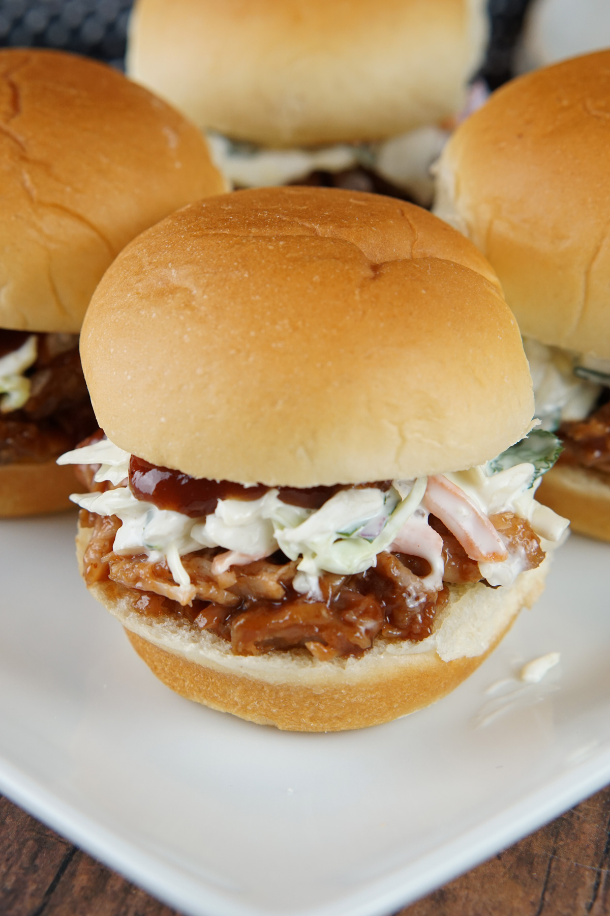Pulled pork sliders