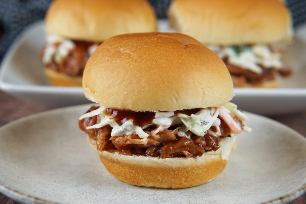 Pulled pork sliders