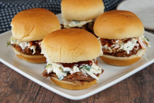 Pulled pork sliders