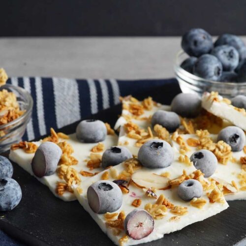 blueberry yogurt bark