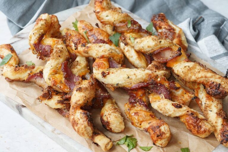 cheesy bacon twists
