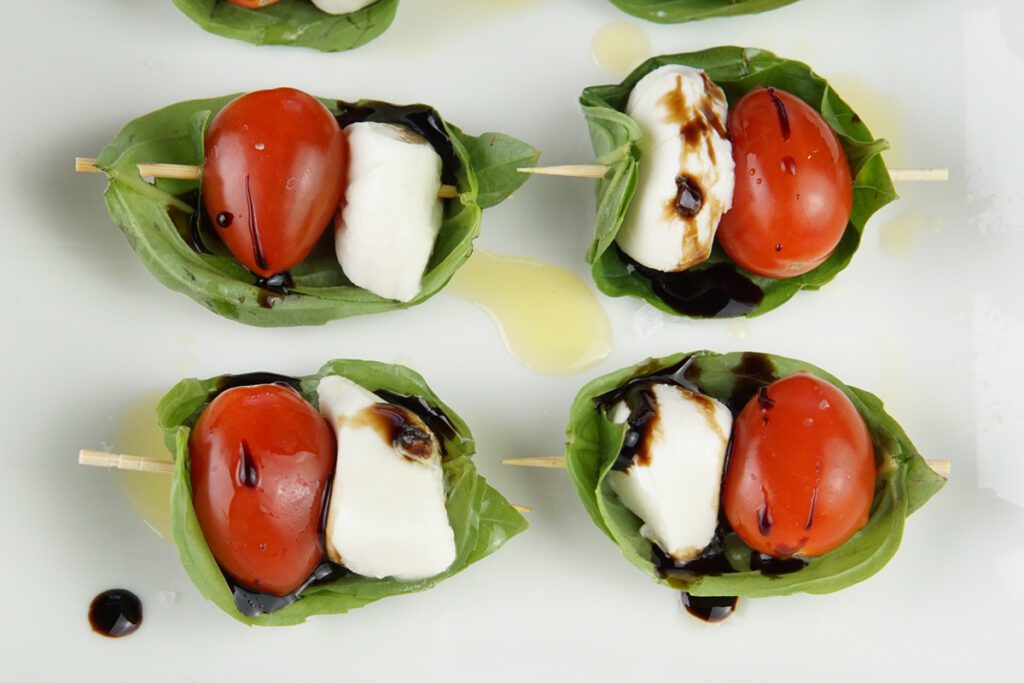 Caprese skewers