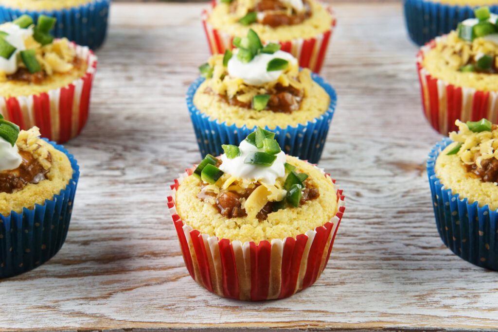 chili cornbread muffins