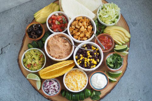 Mexican Charcuterie board
