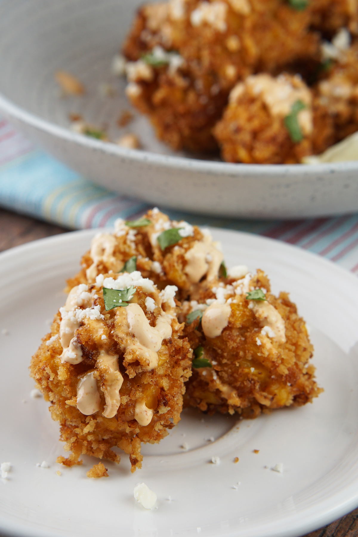 Mexican street corn croquetas