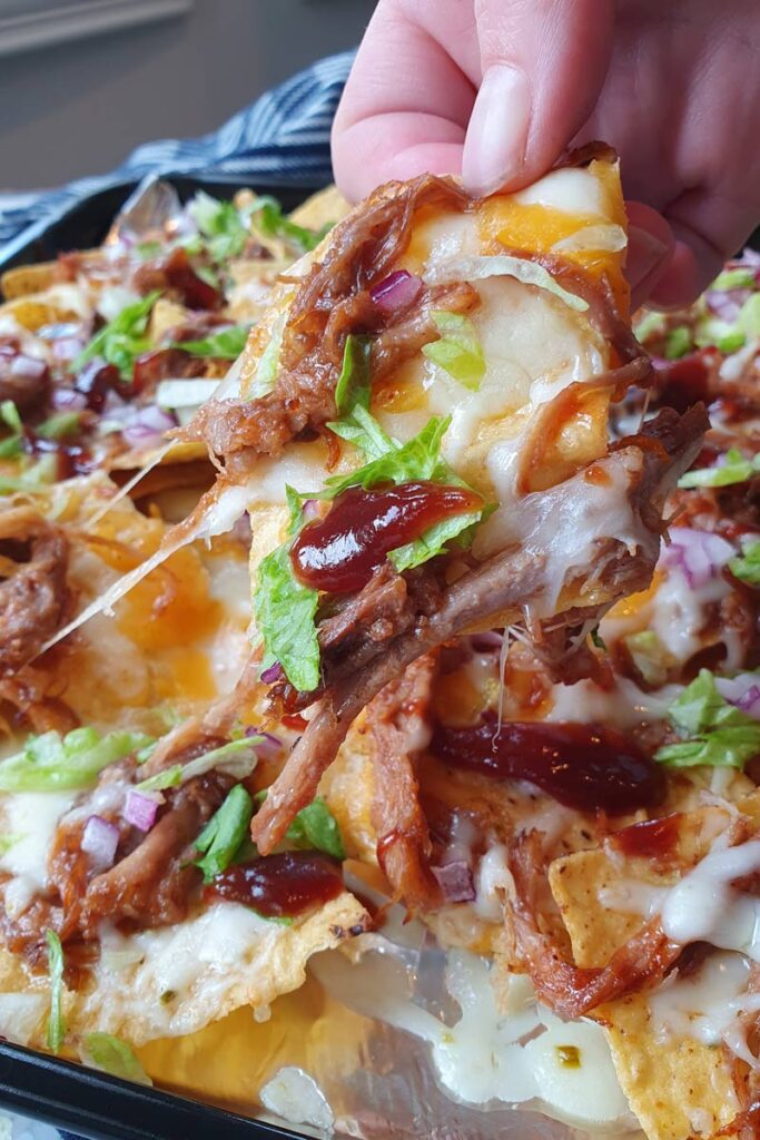 pulled pork nachos