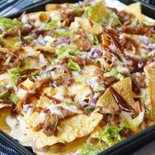 pulled pork nachos