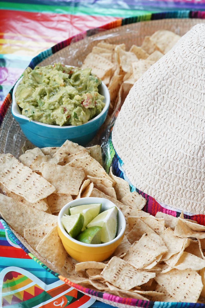 sombrero with guacamole