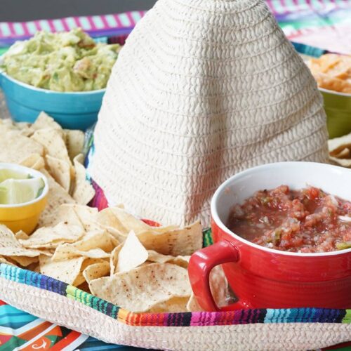 sombrero with salsa