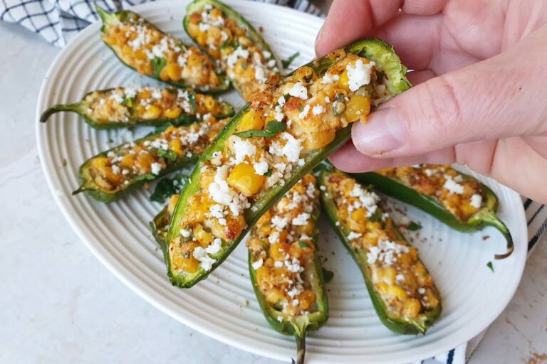 grilled street corn jalapenos