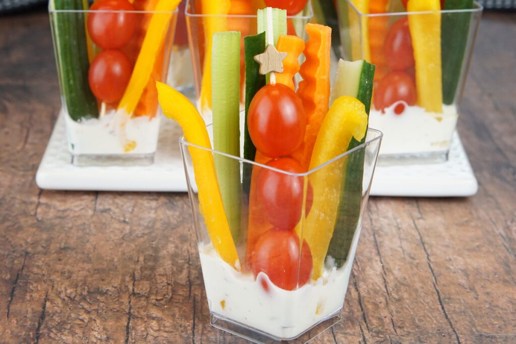 Quick & Easy Veggie Cups