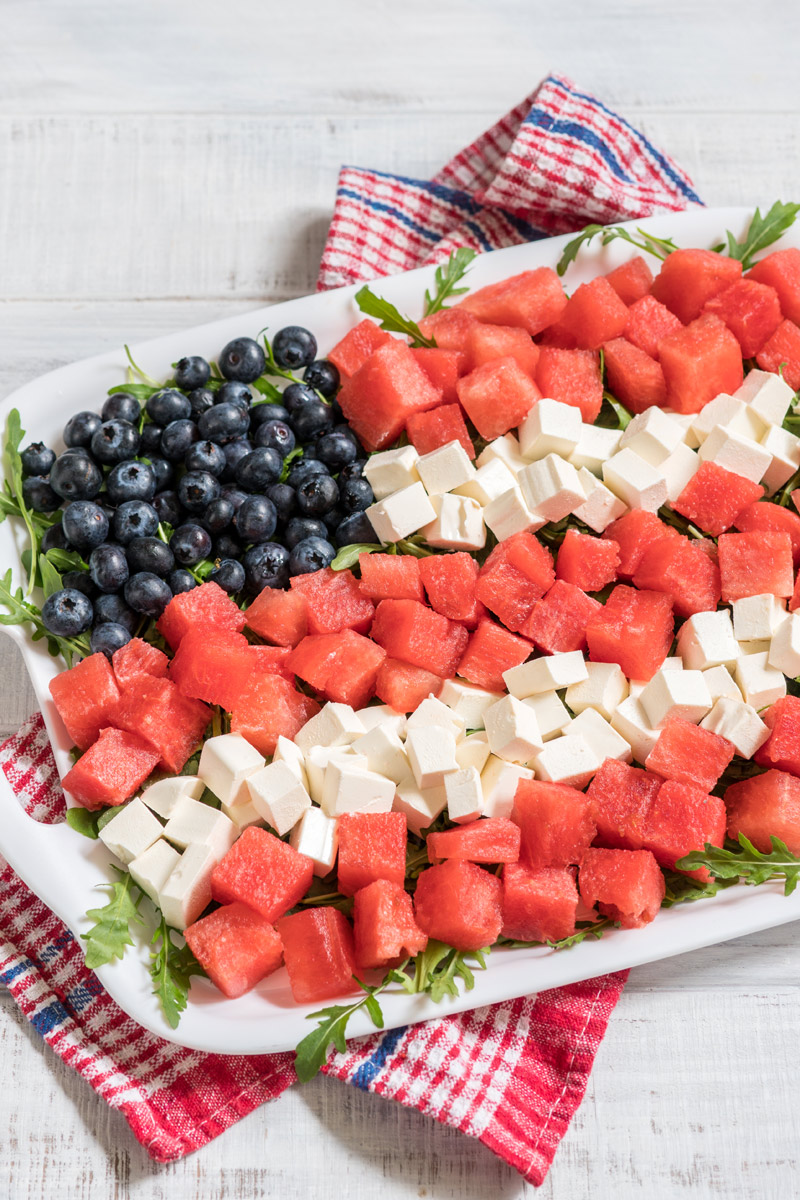 4th of July Fruit Platter