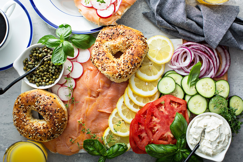 bagel and lox