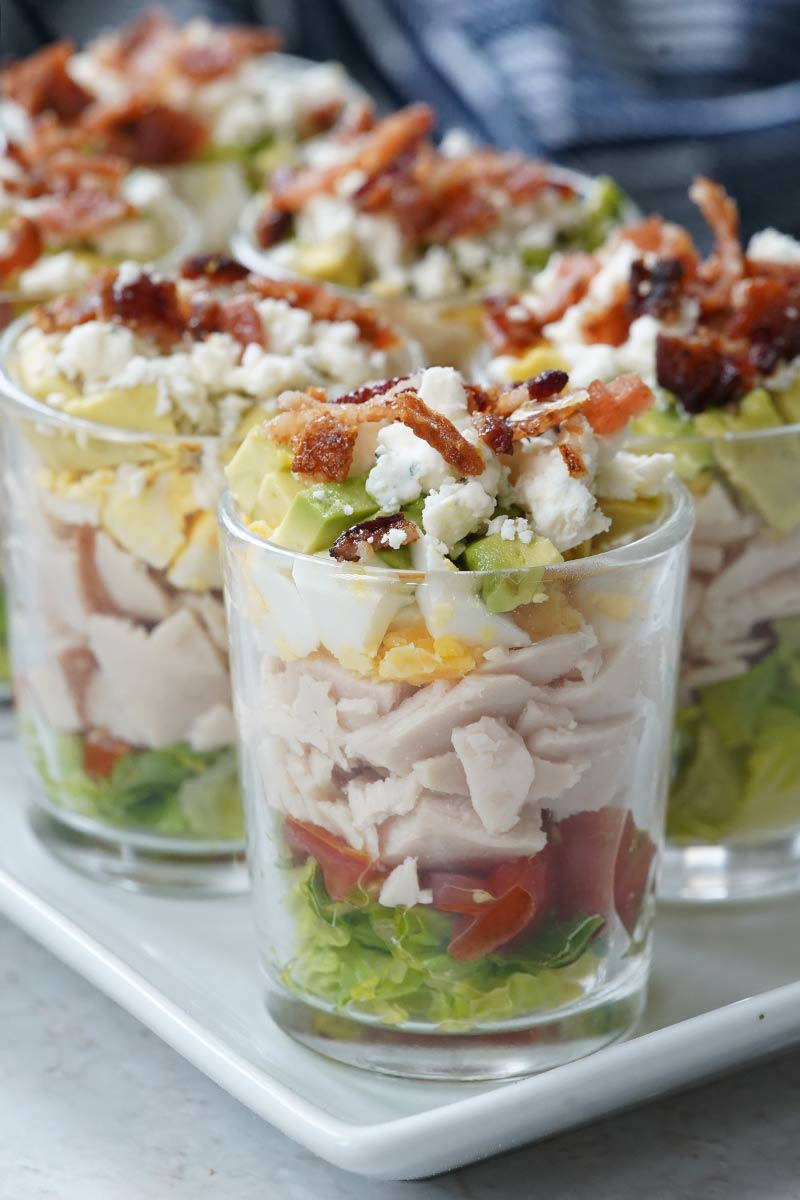 Cobb Salad Cups