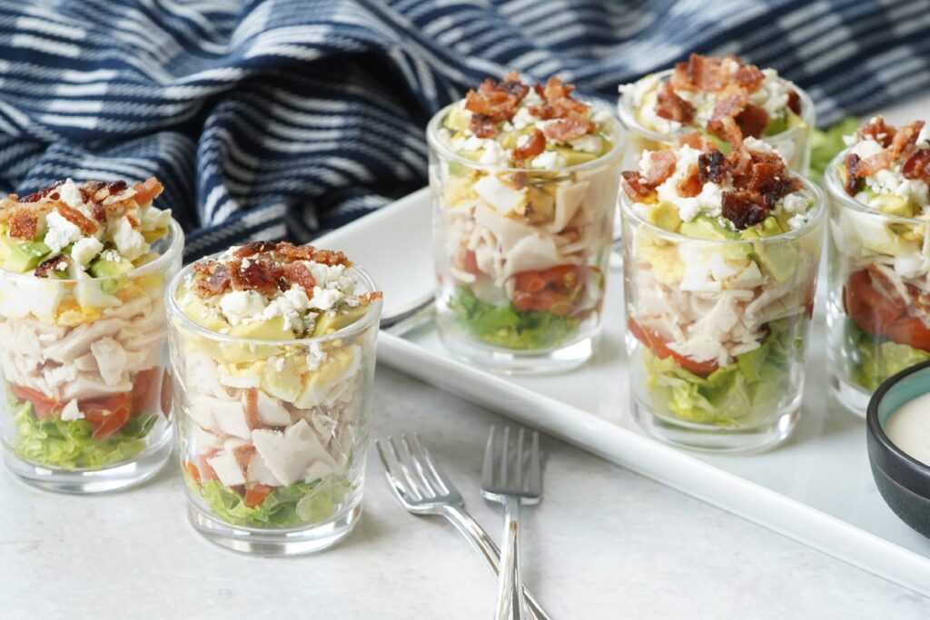cobb salad cups