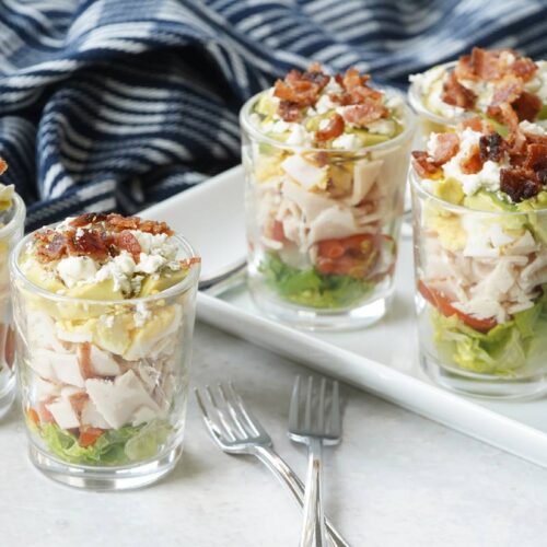 cobb salad cups