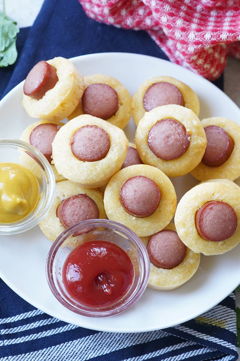 corn dog bites