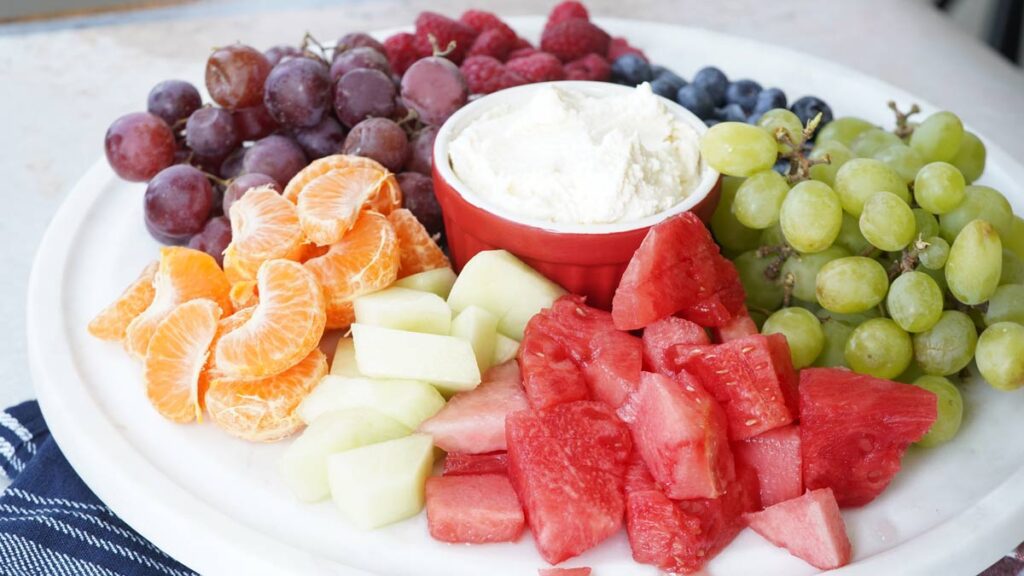 Summer fruit platter