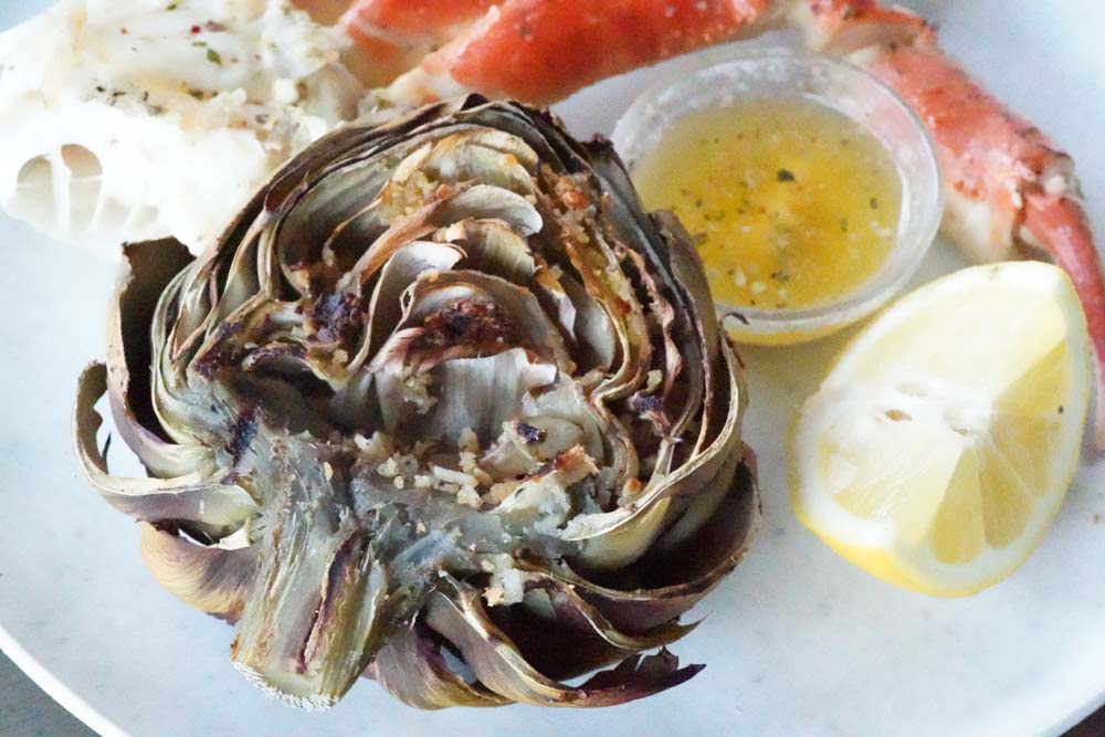 grilled artichokes