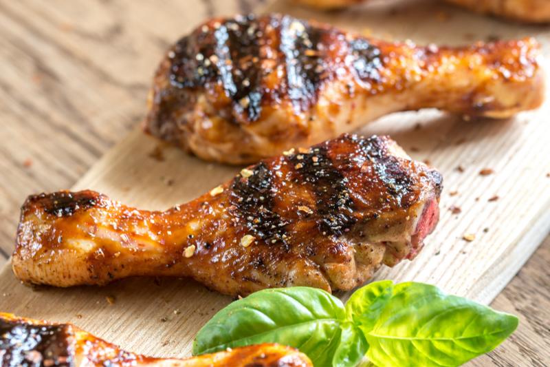 grilled chicken drumsticks