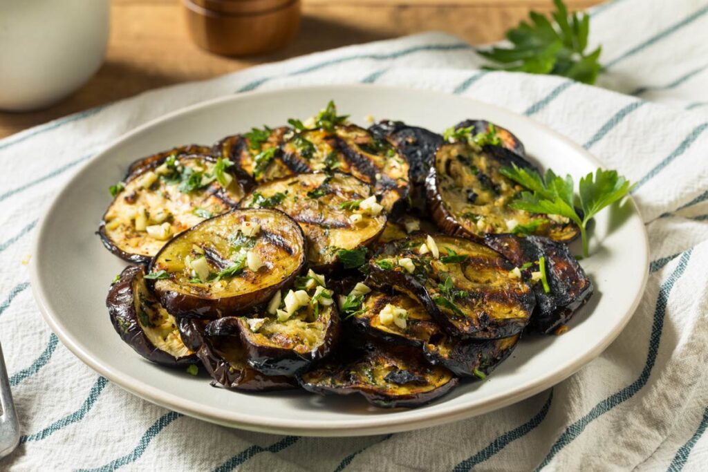 grilled eggplant