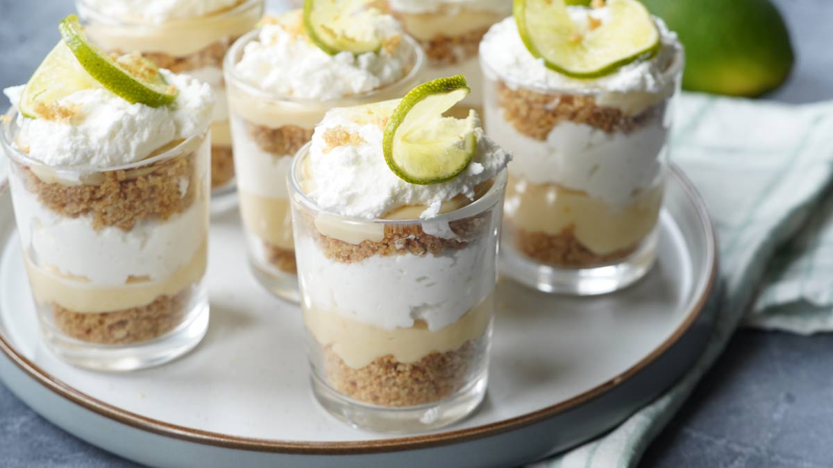 key lime pie parfait