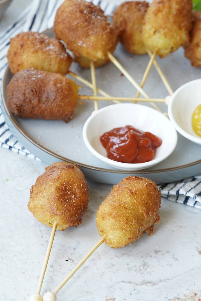 mini corn dogs