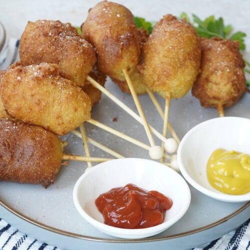 mini corn dogs