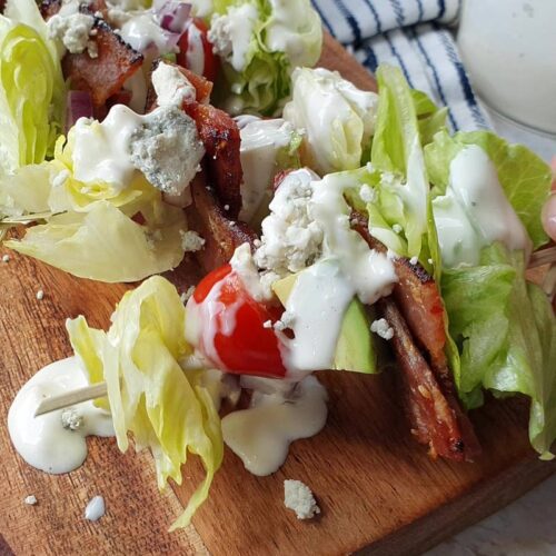wedge salad skewers