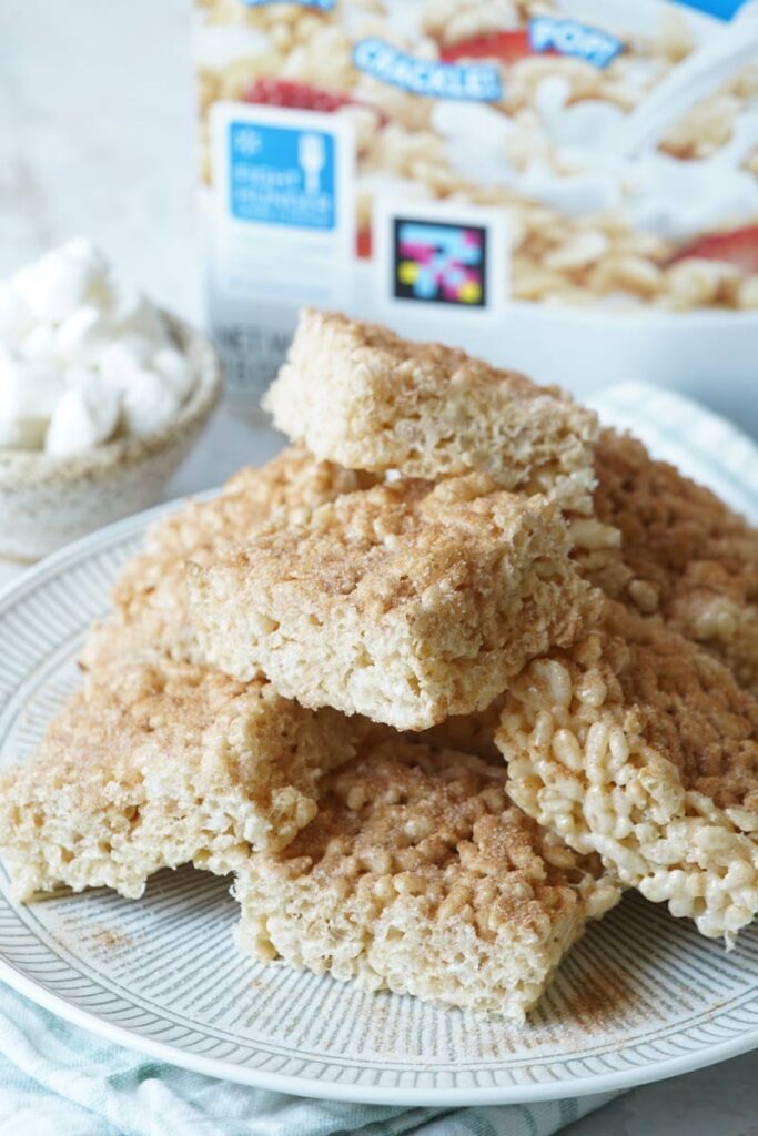 churros Rice Krispies Treats