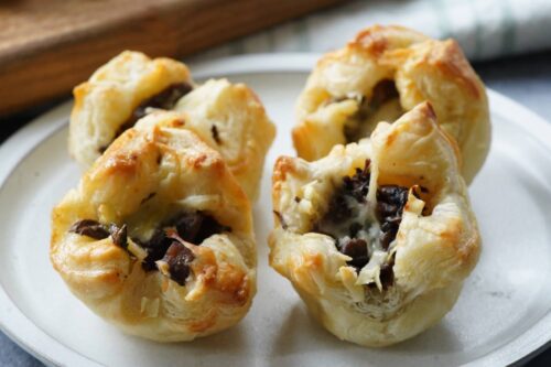mushroom tartlets