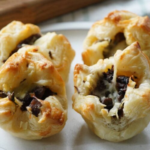 mushroom tartlets
