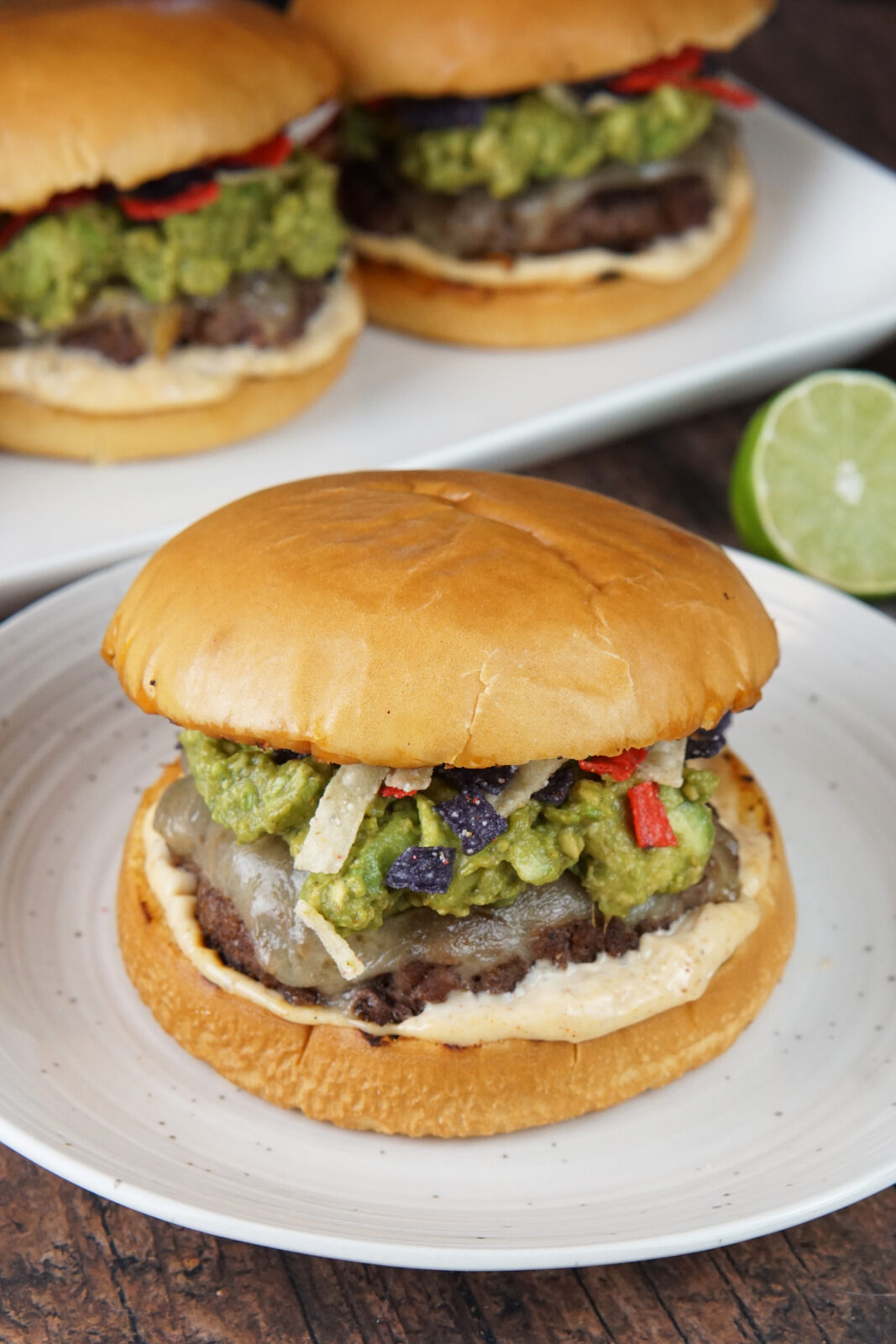 Guacamole burger