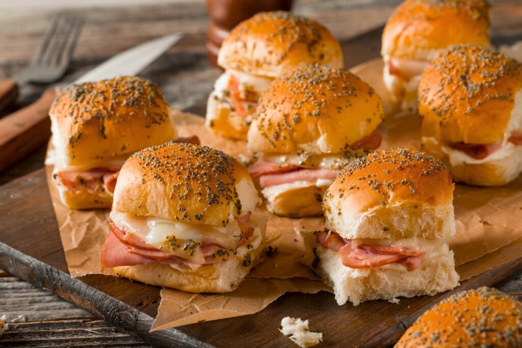 ham and cheese sliders