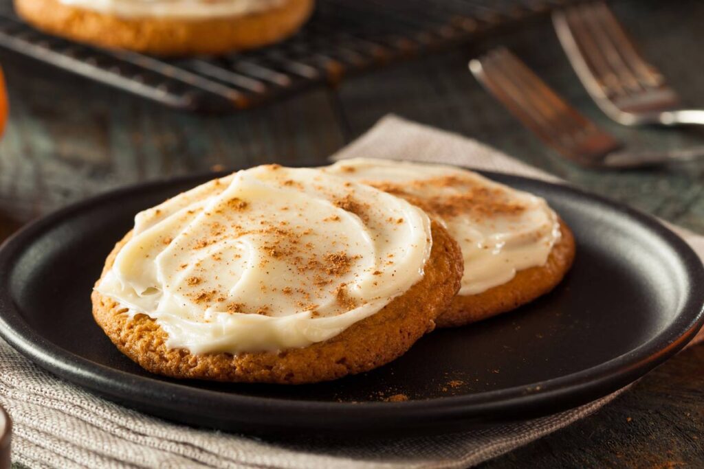 pumpkin spice cookies