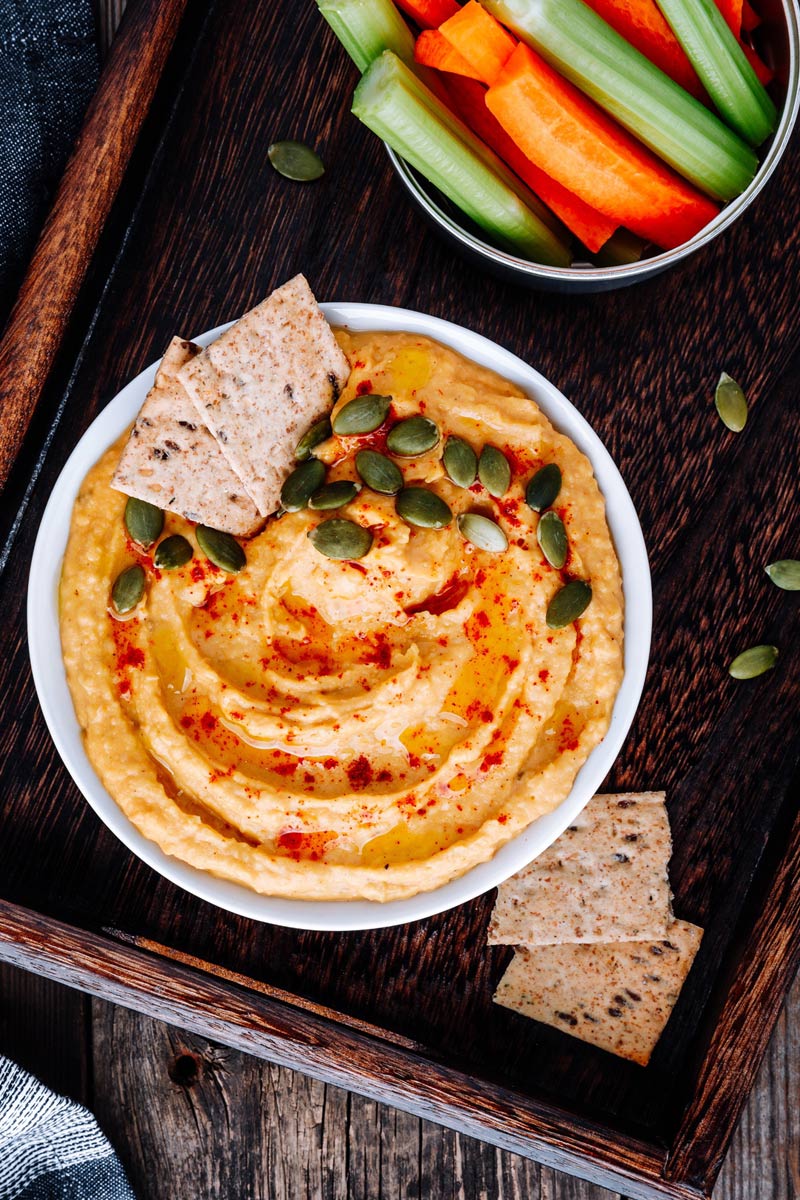 Pumpkin hummus