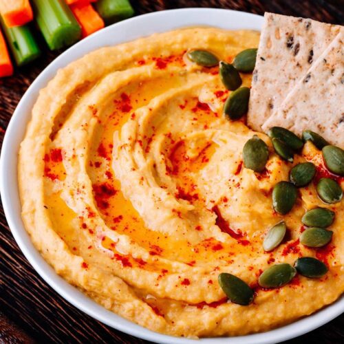 Pumpkin hummus