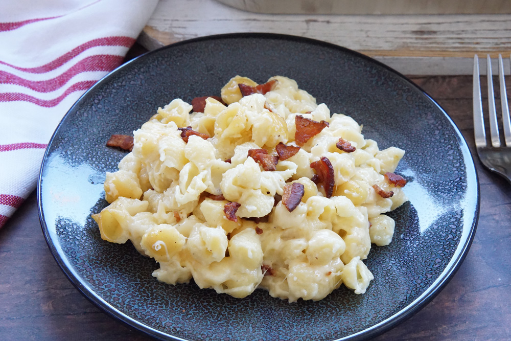 smoked mac and cheese