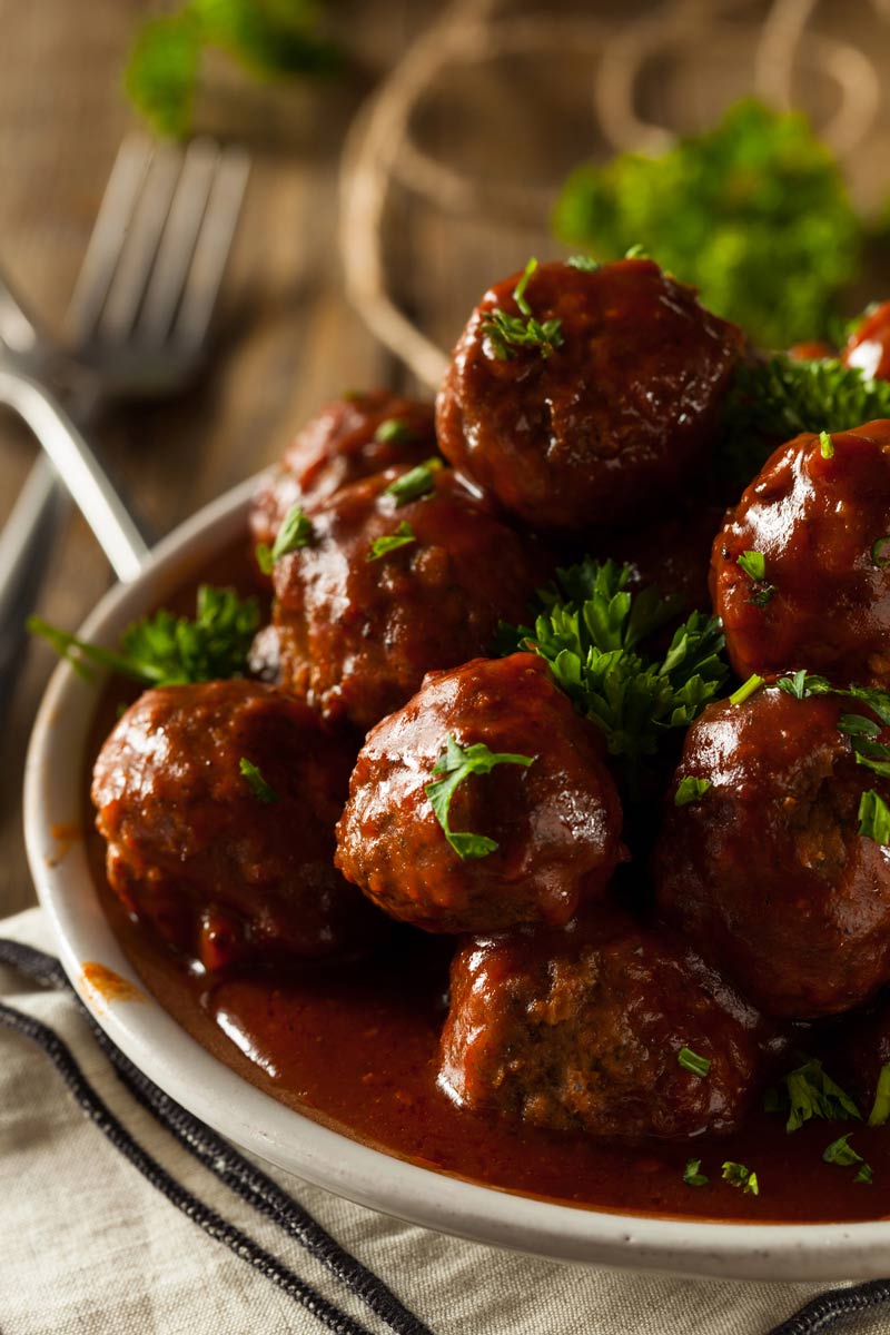 sweet and sour meatballs
