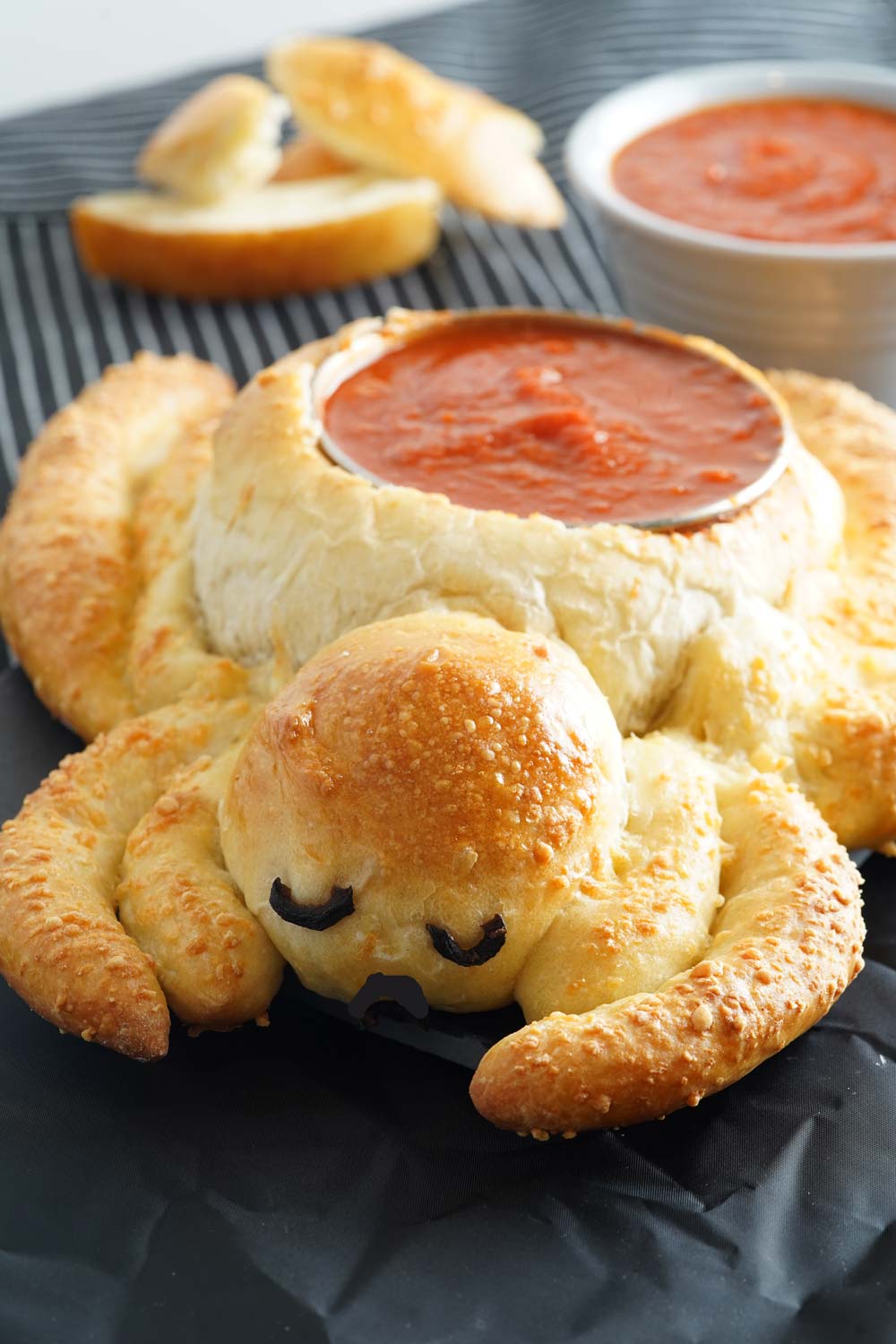 Saucy Spider Bread Bowl