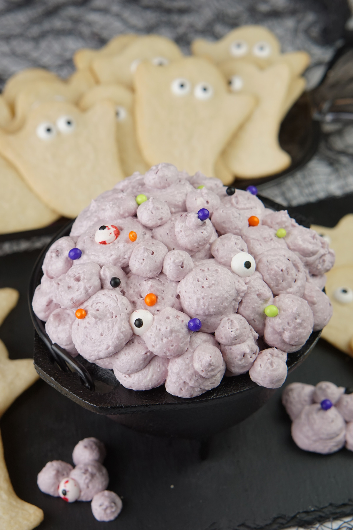 Haunted booberry dip