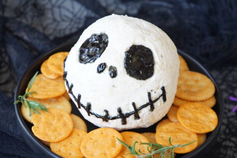Jack Skellington cheeseball