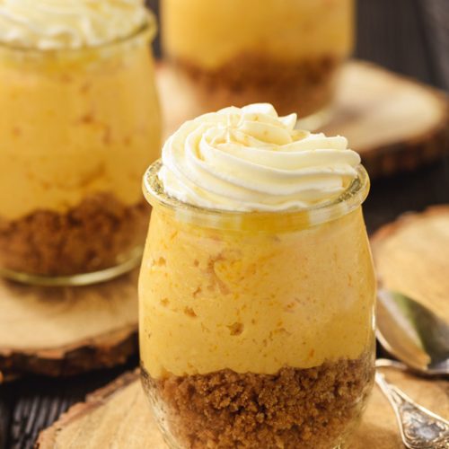pumpkin cheesecake mousse