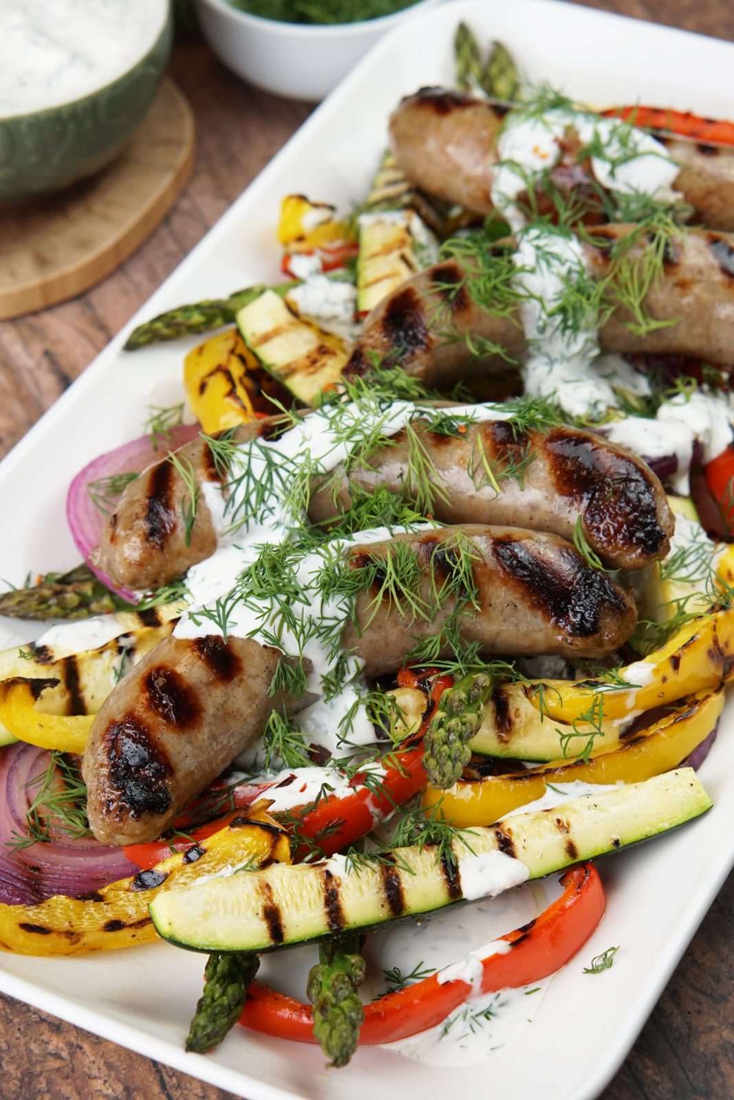 grilled brats