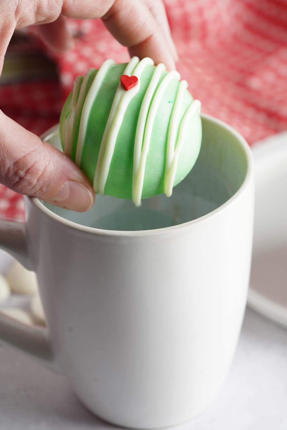 Grinch Hot Chocolate Bombs