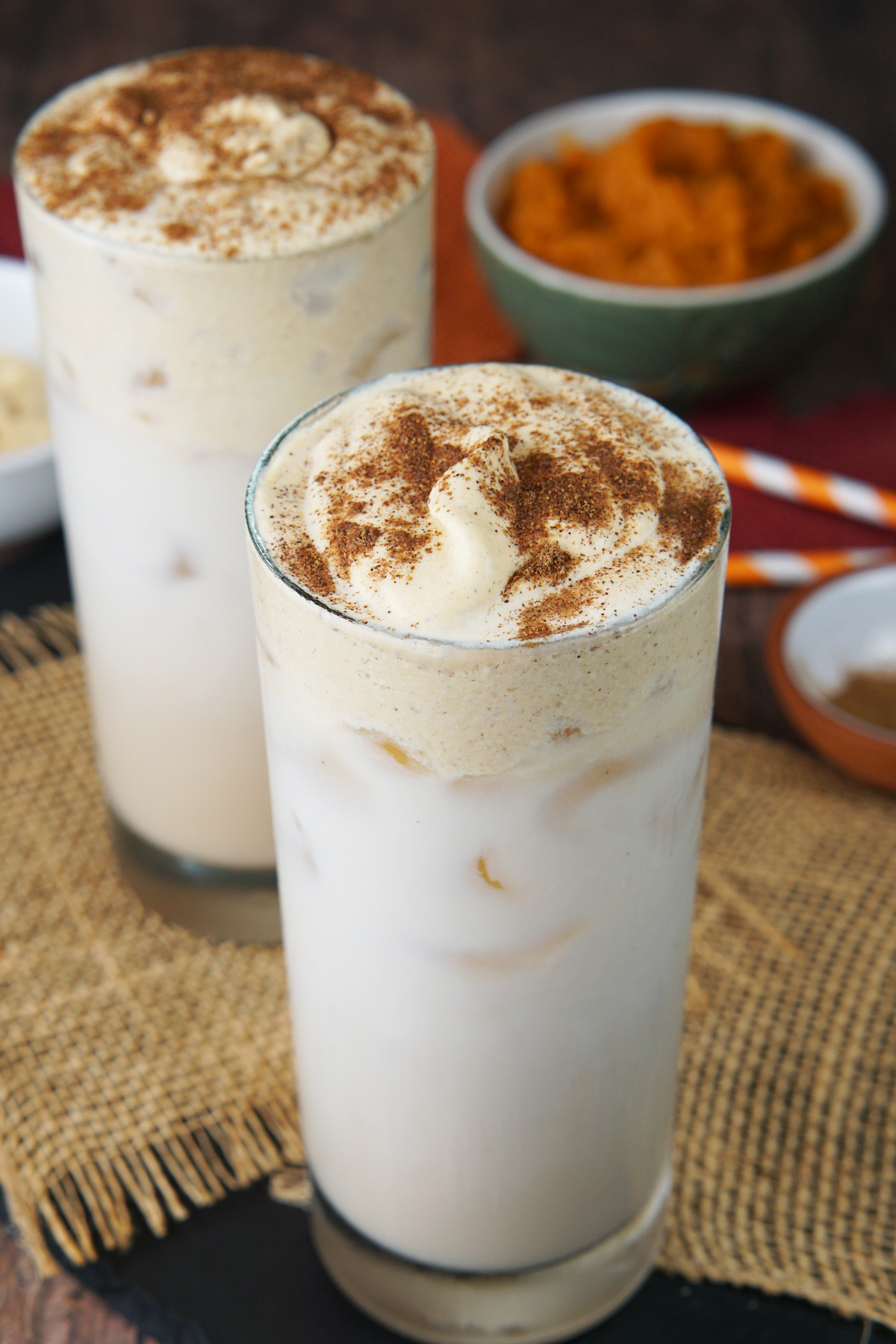 Pumpkin chai latte