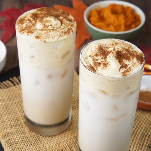 Pumpkin chai latte